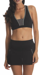 Track & Field Bra - Black
