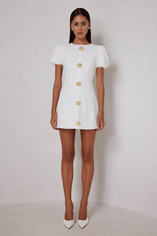 Candice Dress - White