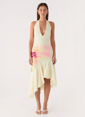 Darline Midi Dress - Soft Lily