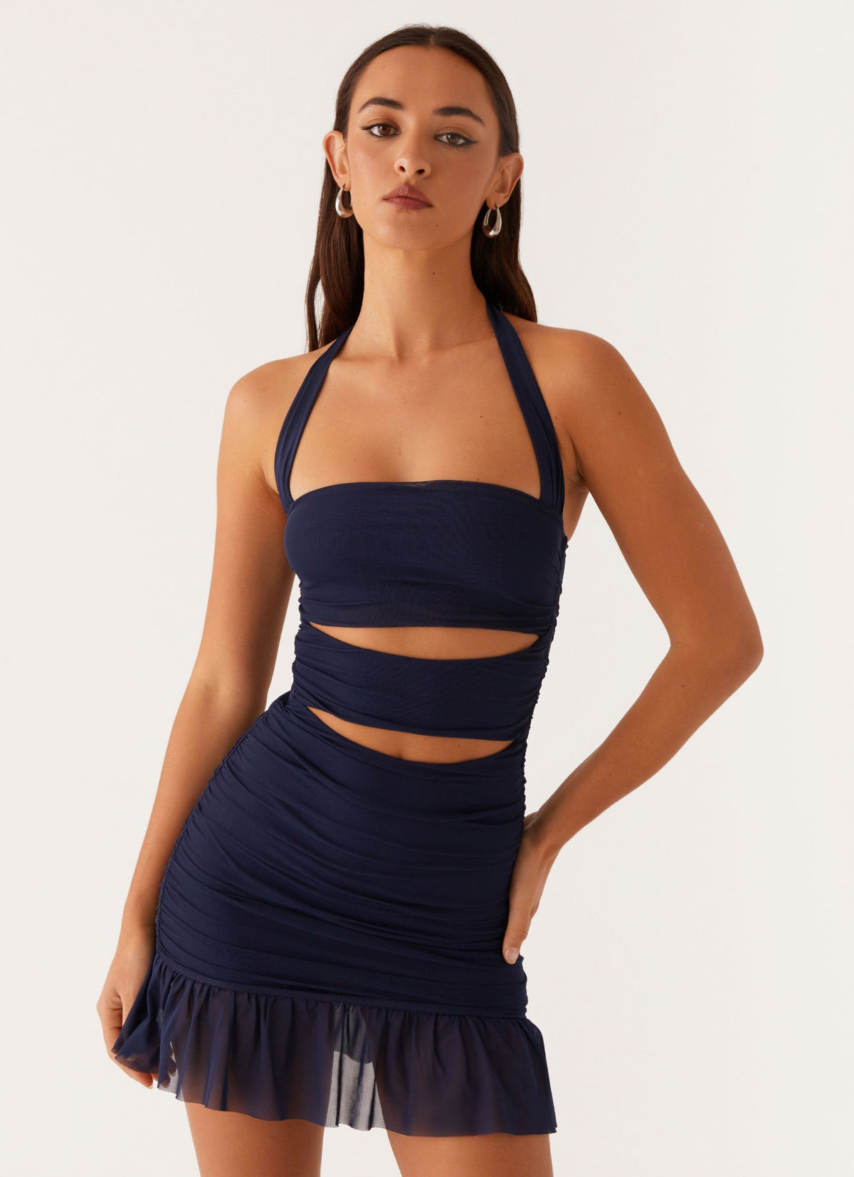 Devyn Mini Dress - Navy