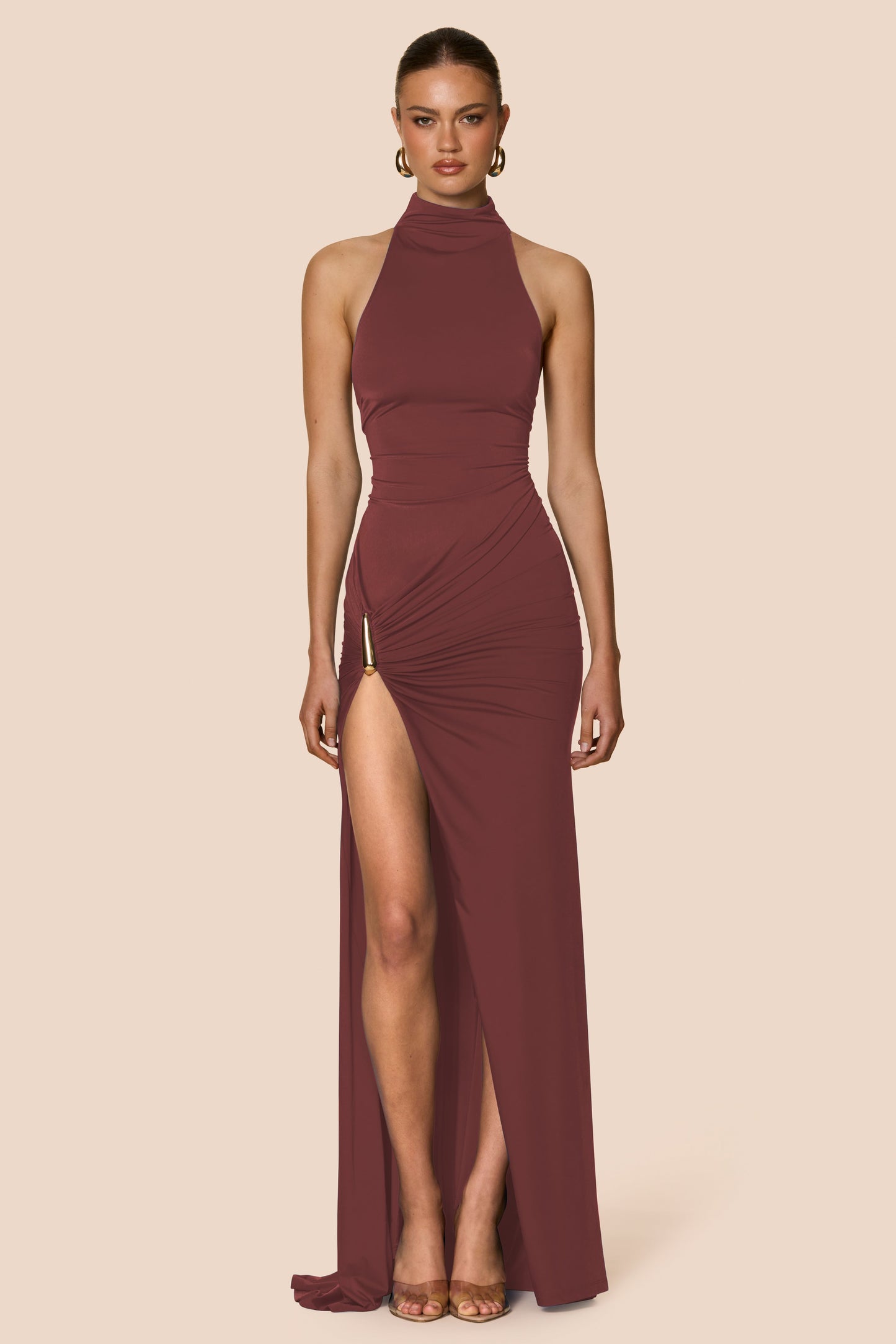 Nookie Helena Gown - Plum