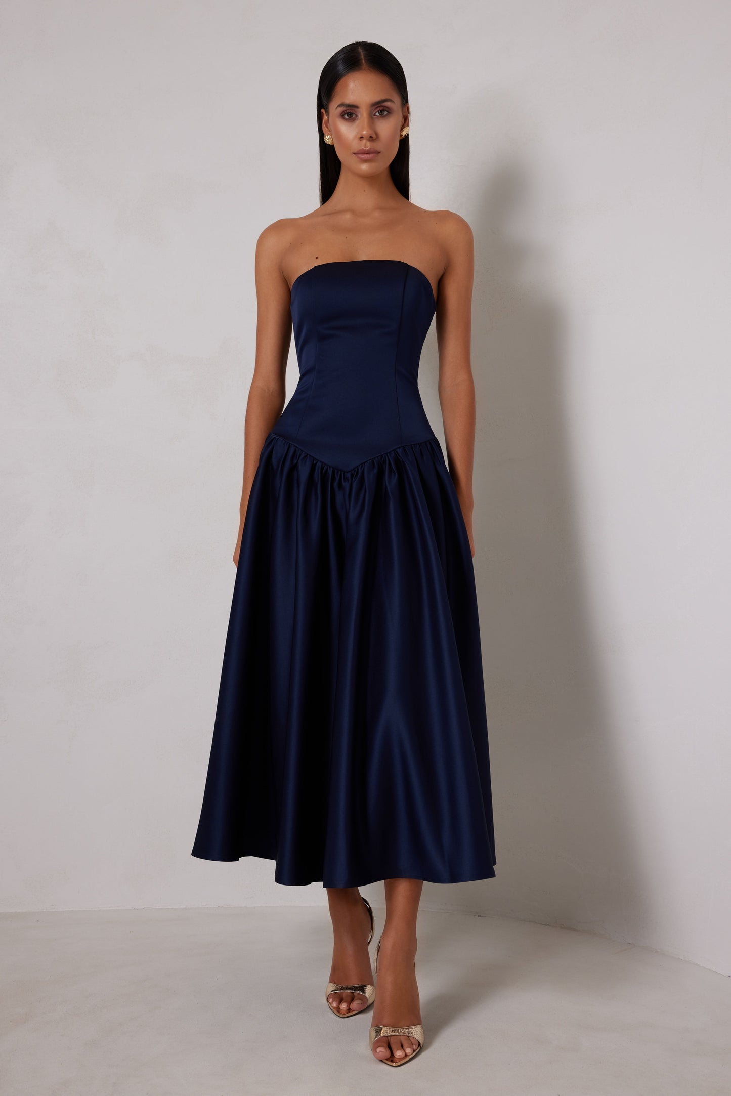 Maggie Dress - Midnight Blue