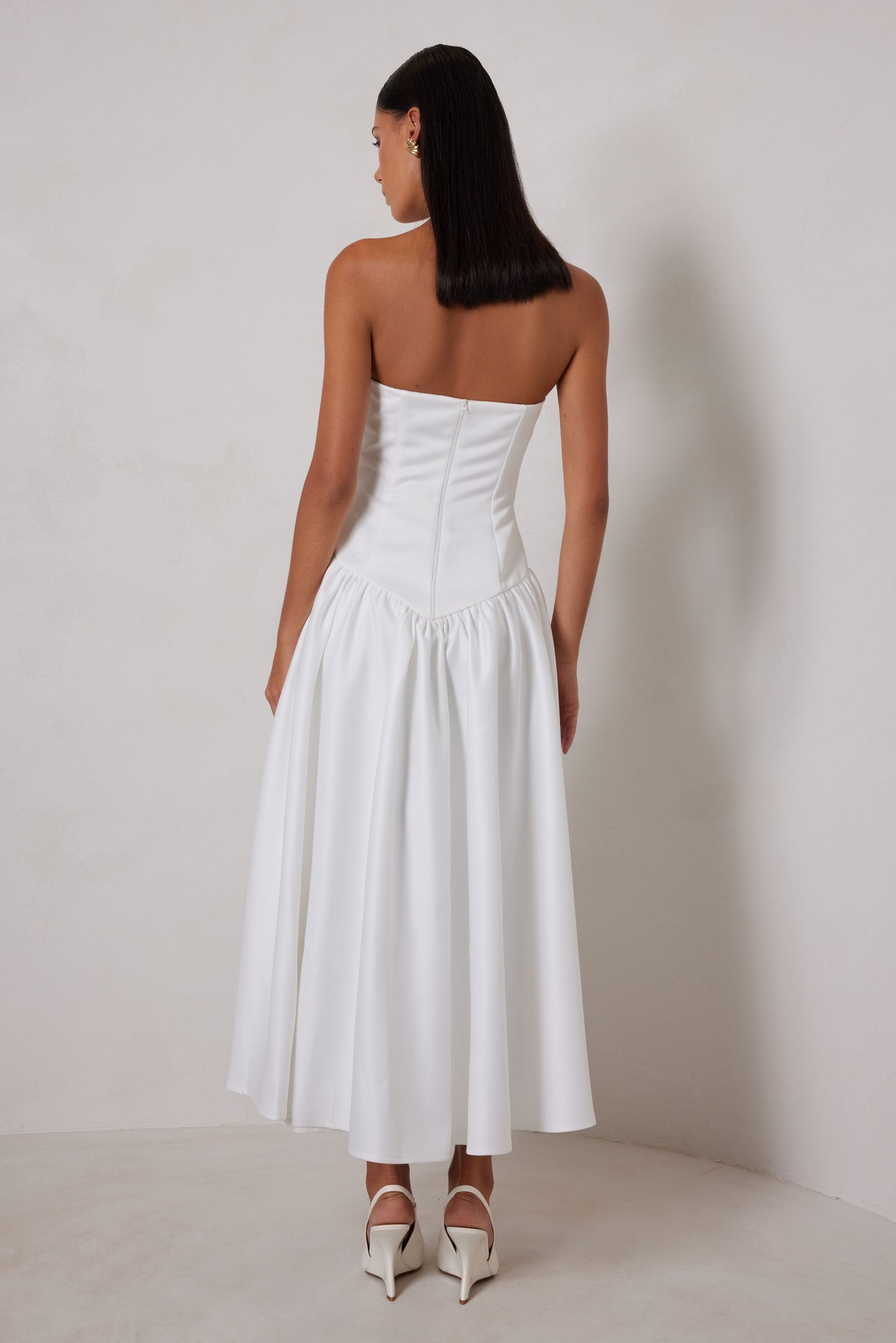 Maggie Dress - White