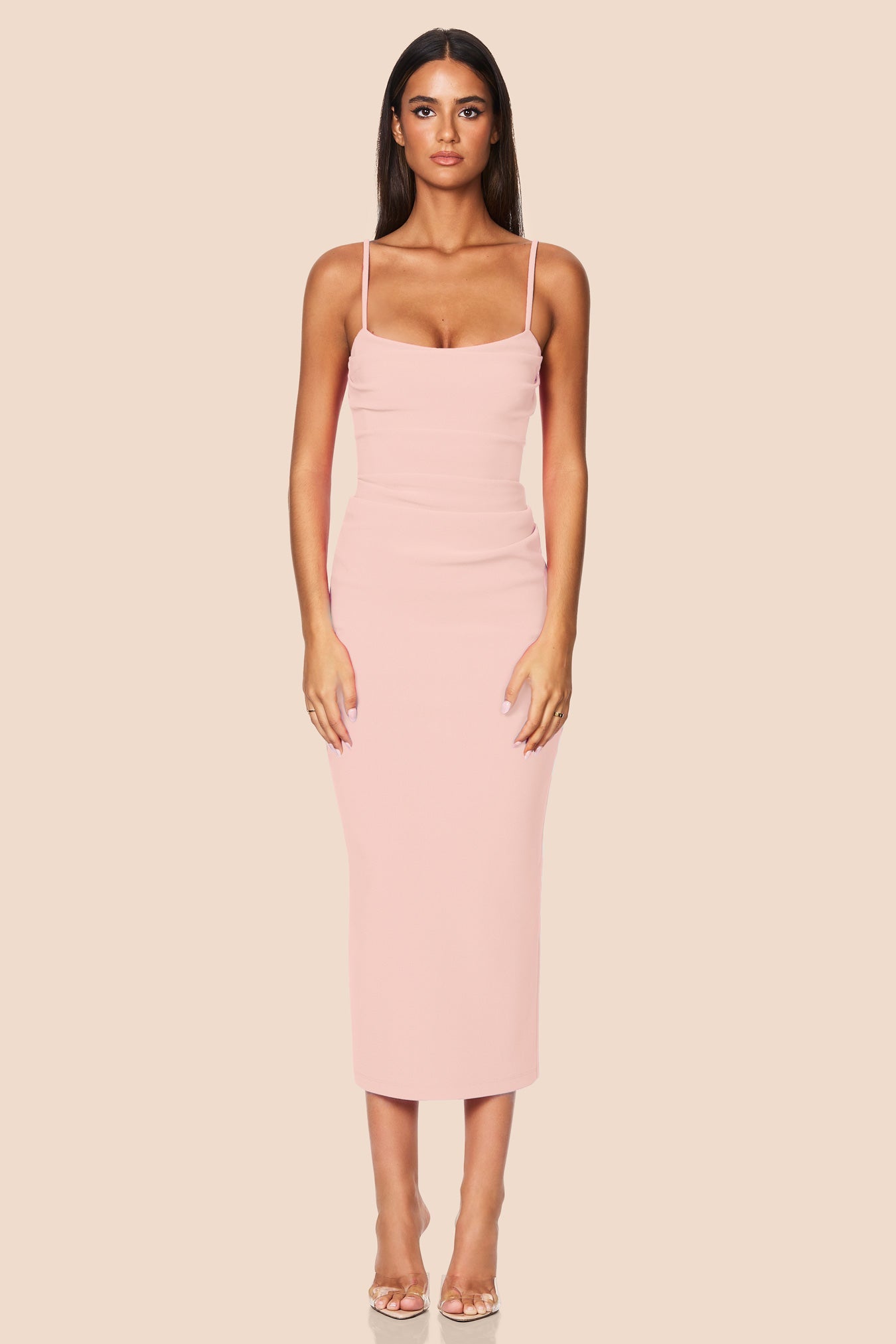 Nookie Tucked Tease Midi Dress - Prima