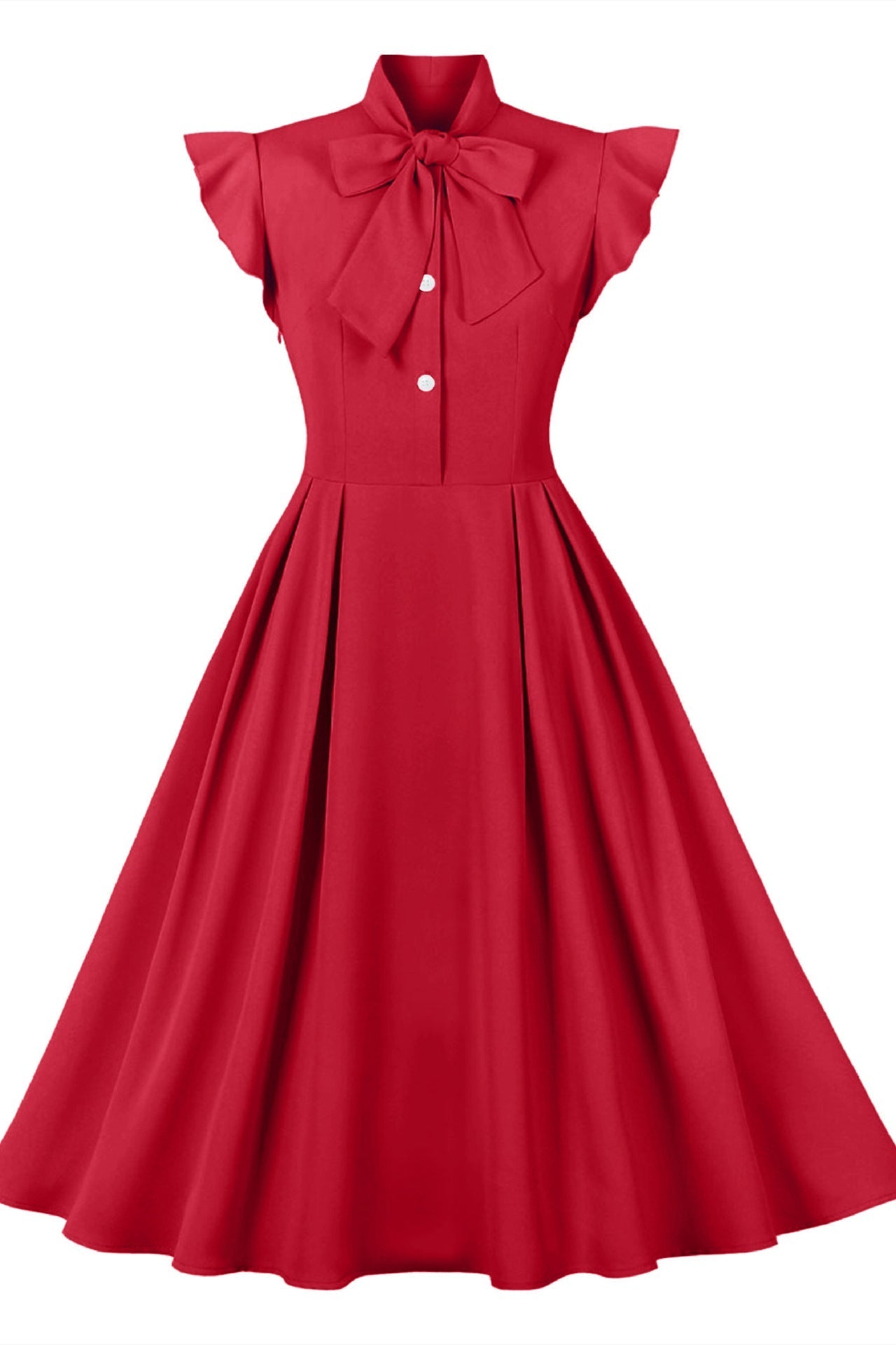 Flare Sleeves Purple Short Dress