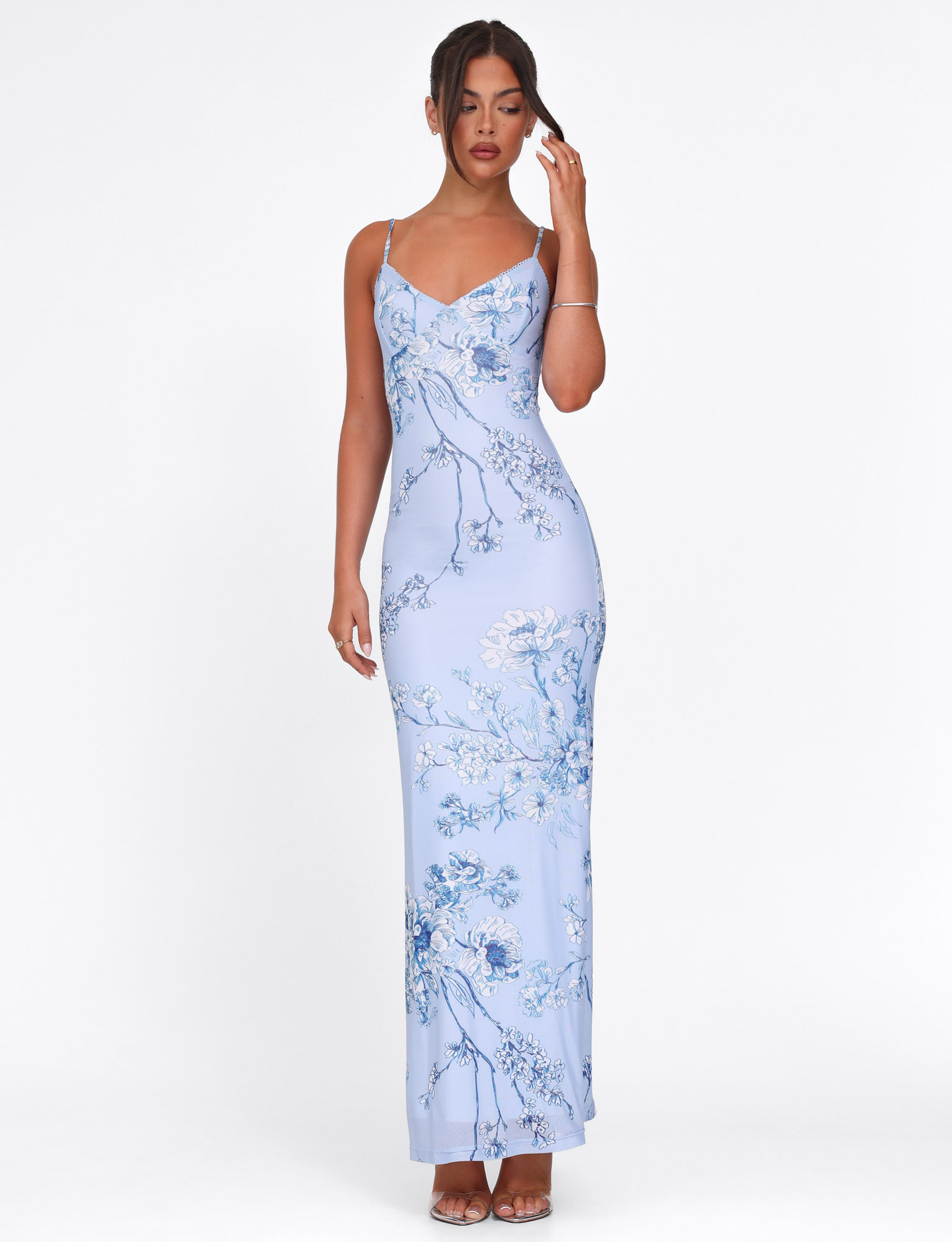 Livette - Ceramic Floral Maxi Dress
