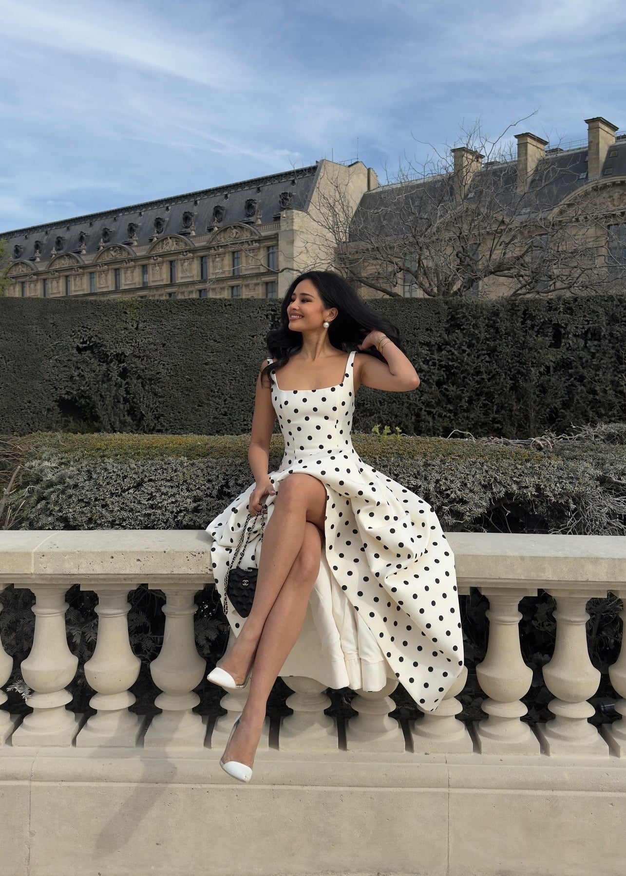 Livette - Polka Dot Midi Dress