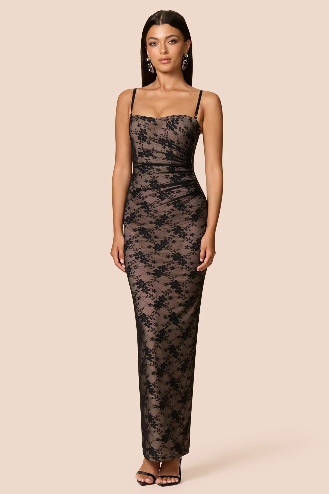 Nookie Arabella Maxi Dress -  Black