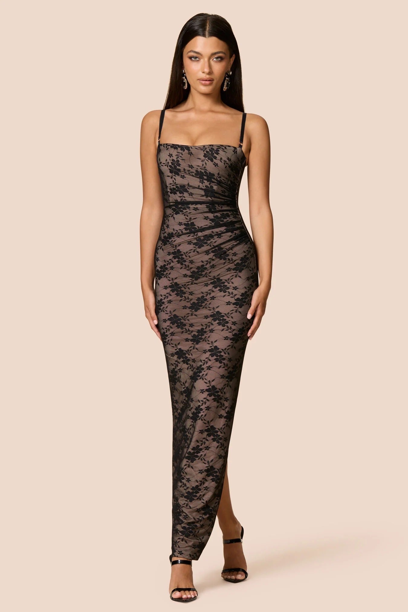 Nookie Arabella Maxi Dress -  Black