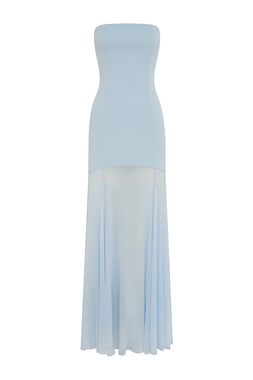 Remi Maxi Dress - Sky Blue