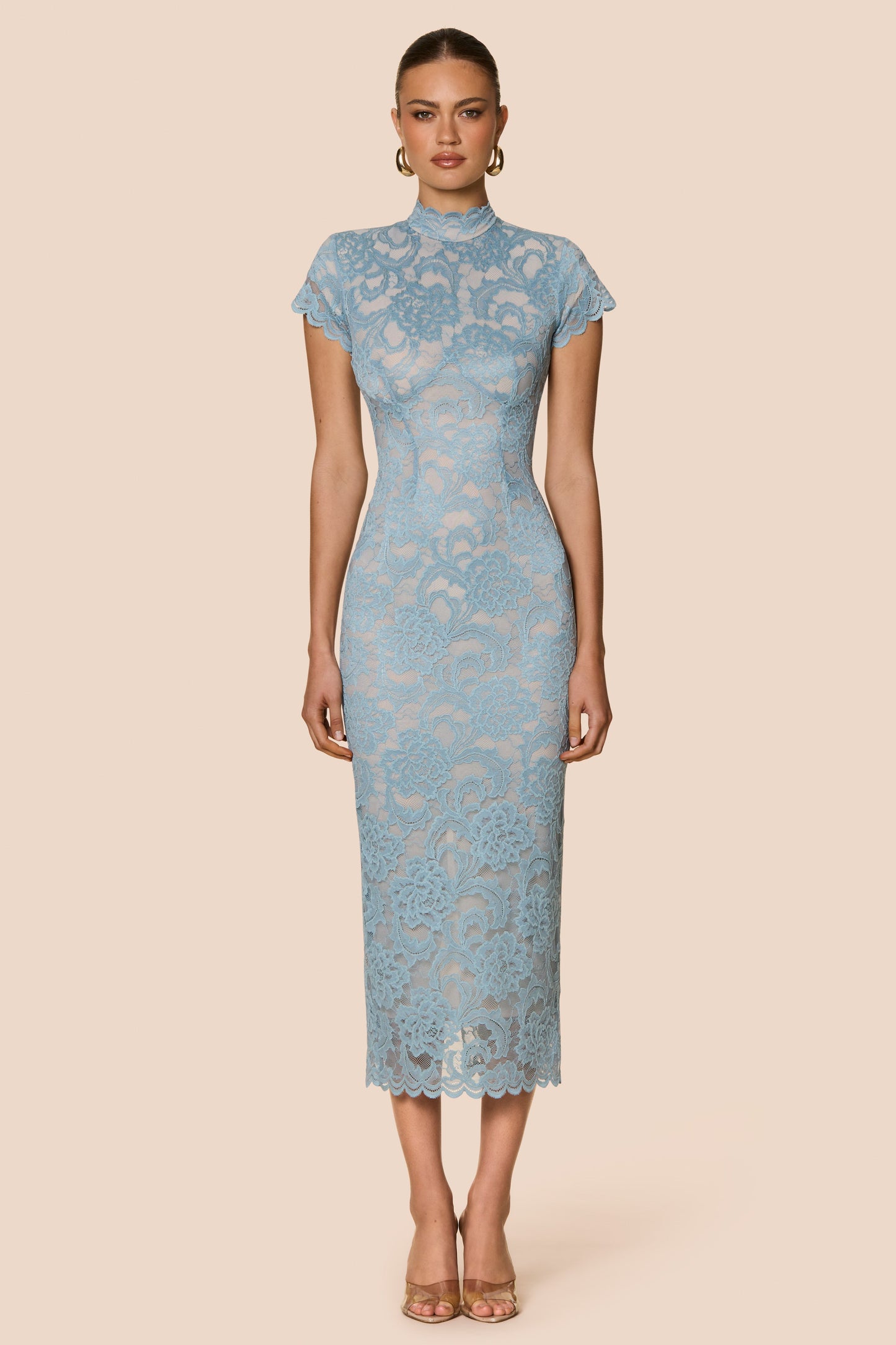 Nookie Alessia Midi Dress - Blue