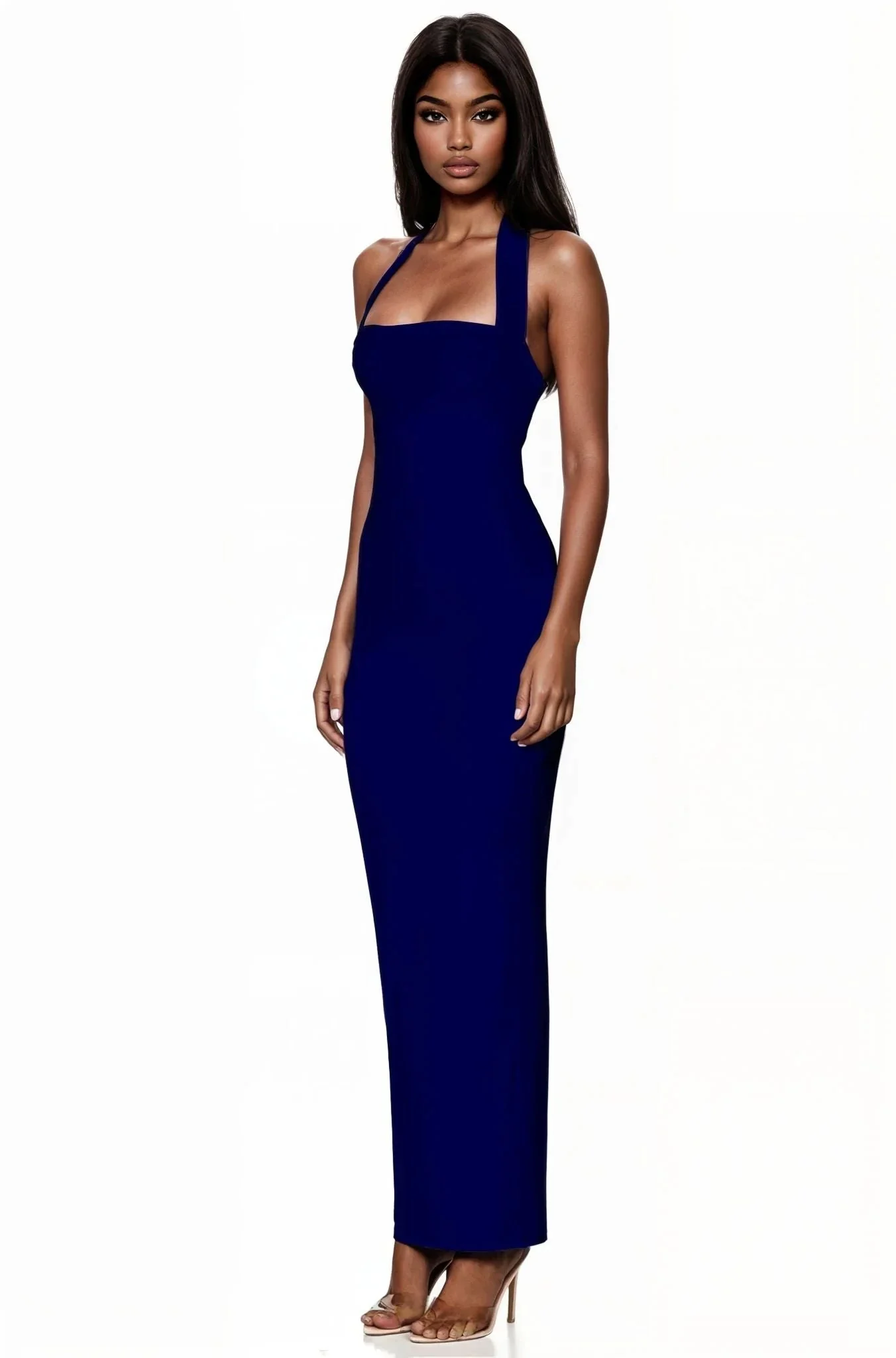 Nookie Boulevard Maxi Dress - Navy