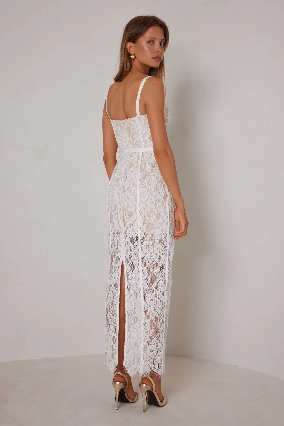 Alessandra Dress - White
