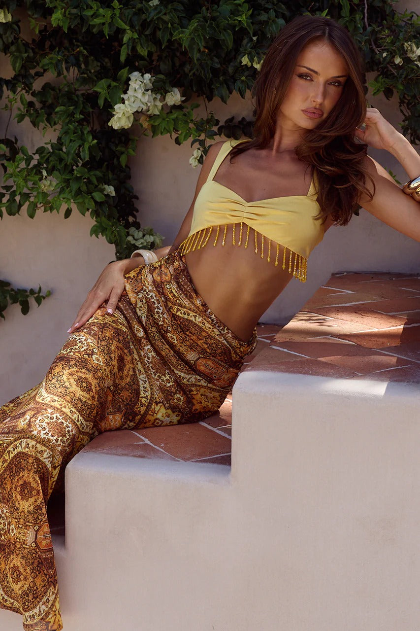 Alzona Maxi Dress - Magnolia Mango