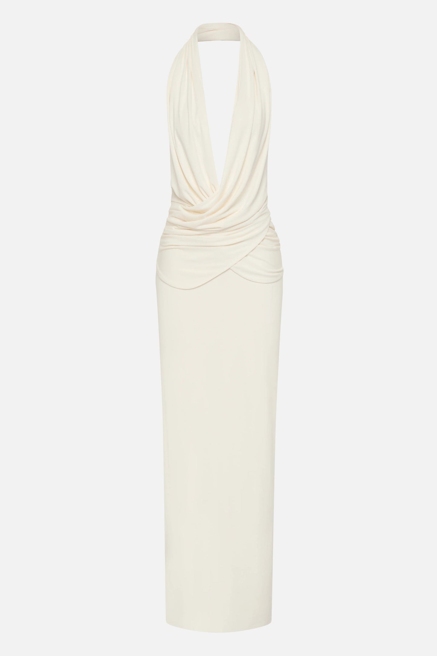 Misha Cabana Cupro Dress - Ivory