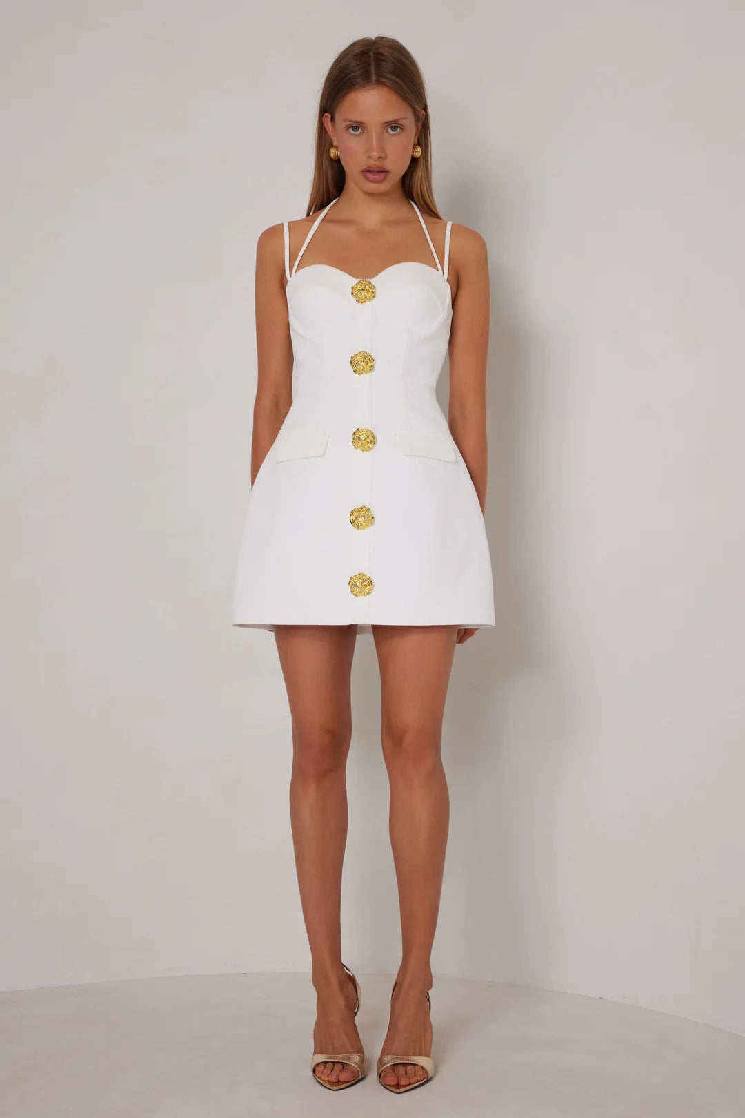 Serena Dress - White